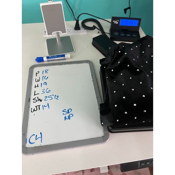 H&M Dress Womens Large Velvet Rhinestone Studded Bodycon Mini Long Sleeve Party - Picture 7 of 7